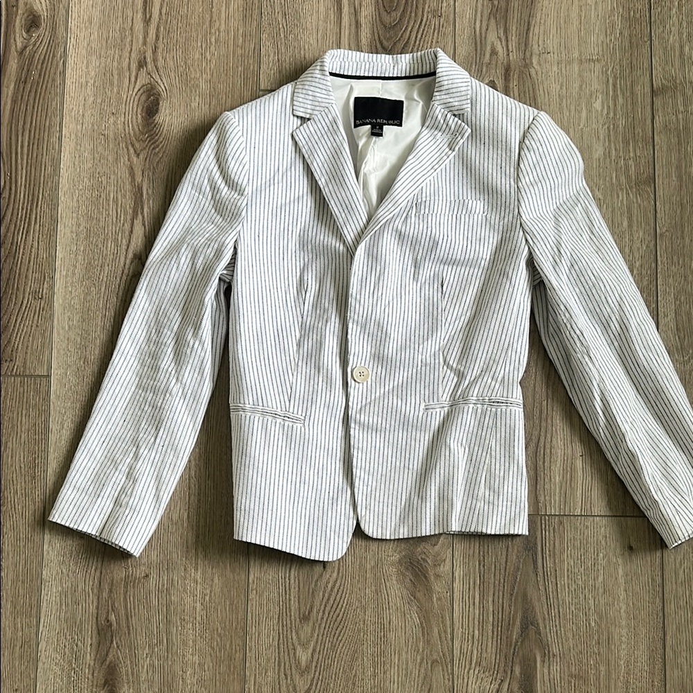 Banana Republic Pinstripe Blazer